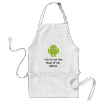 You're not the boss of me, Steve! apron