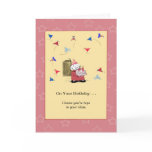 You're Number One with Me - Birthday Greeting Card