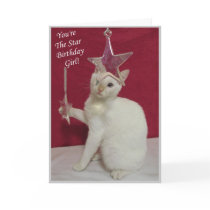 You're The Star, Birthday Girl! Cards