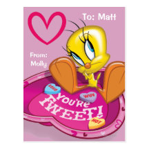 You're Tweet Tweety Bowl Post Cards