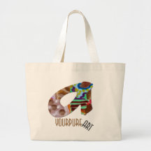 YourPureArt "A" Creatives Canvas Bag