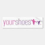 YourShoes  Bumper Sticker