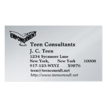 Youth Empowerment Wings Business Card