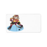 Youth Hockey Address Label