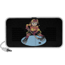 Youth Hockey Notebook Speakers