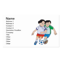 Youth Soccer Business Card