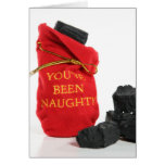 You've Been Naughty Christmas Card