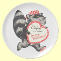 You've Stolen my Heart plates