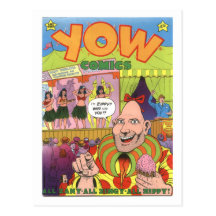 Yow Comics #1, 1978 Post Cards