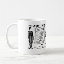 Ypsi Underwear Two Union Suits Mugs