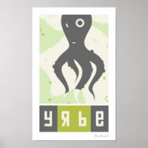 Yrbe - Russian Inspired Animals Poster