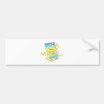 Yuan money phone concept bumper stickers