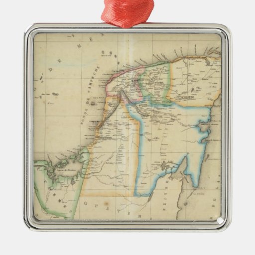 Yucatan, Mexico Christmas Tree Ornament
