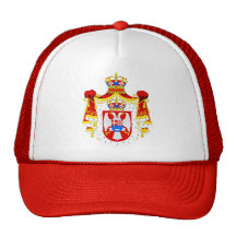Yugoslavia Coat of Arms detail Mesh Hats