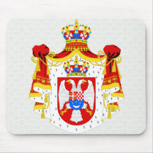 Yugoslavia Coat of Arms detail Mouse Pad