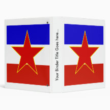 Yugoslavia High quality Flag Binder