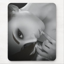 Yuki bw mousepad