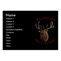 Yukon Attitude Business Cards