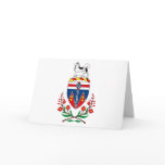 Yukon Coat of Arms Greeting Card