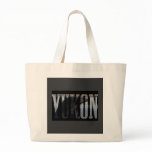 Yukon Raven Stencil Tote Bags