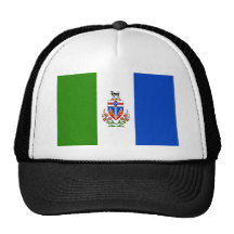 Yukon Territories Flag Mesh Hats
