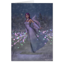 Yule Fairy Greetings Card