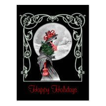 Yule Maiden - Postcard