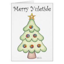 Yule Tree Card