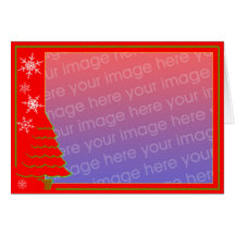 Yule Tree Personalised Greetings Card