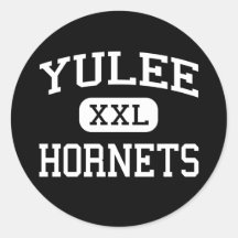 Yulee - frelons - lycée - Yulee la Floride Autocollant