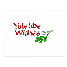 Yuletide Greetings Post Card