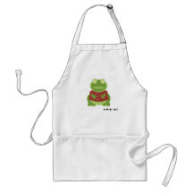 yuletoad in the kitchen apron