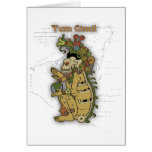 Yum Cimil - The Mayan death God Greeting Cards