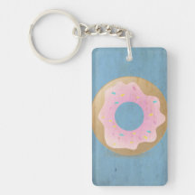 Yum Donut Keychains