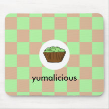 Yumalicious Mint Chocolate Cupcake Mouse Pad
