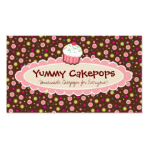Yummy Cakepops Business Cards