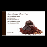Yummy Chocolate Theme Professional Business Card business cards
