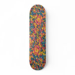 Yummy Coloured chocolates Skateboard
