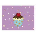 yummy cupcake post card