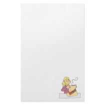 yummy fast food value meal personalized stationery