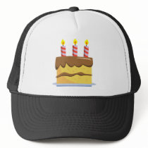 Yummy Food - Birthday Cake Mesh Hats
