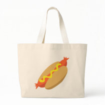 Yummy Food - Hotdog Tote Bags