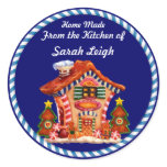 Yummy Gingerbread Food Gift Sticker