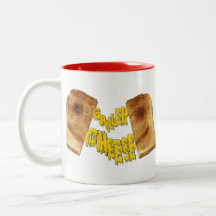 Yummy Grilled Cheese Sandwich Soup Cup Coffee Mug