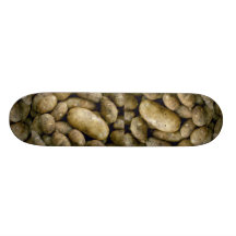 Yummy Potatoes Custom Skate Board