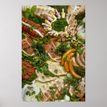 Yummy Selected meats Poster