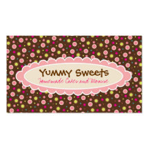 Yummy Sweets Business Cards