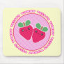 Yummy Treats Kawaii Strawberry Mousepad