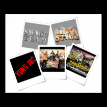 Yung Joc Collage Photo Design Poster posters