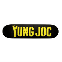 Yung Joc Yellow Logo Skateboard